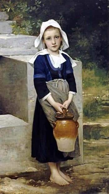 Porteur d’eau – William Bouguereau William Bouguereau