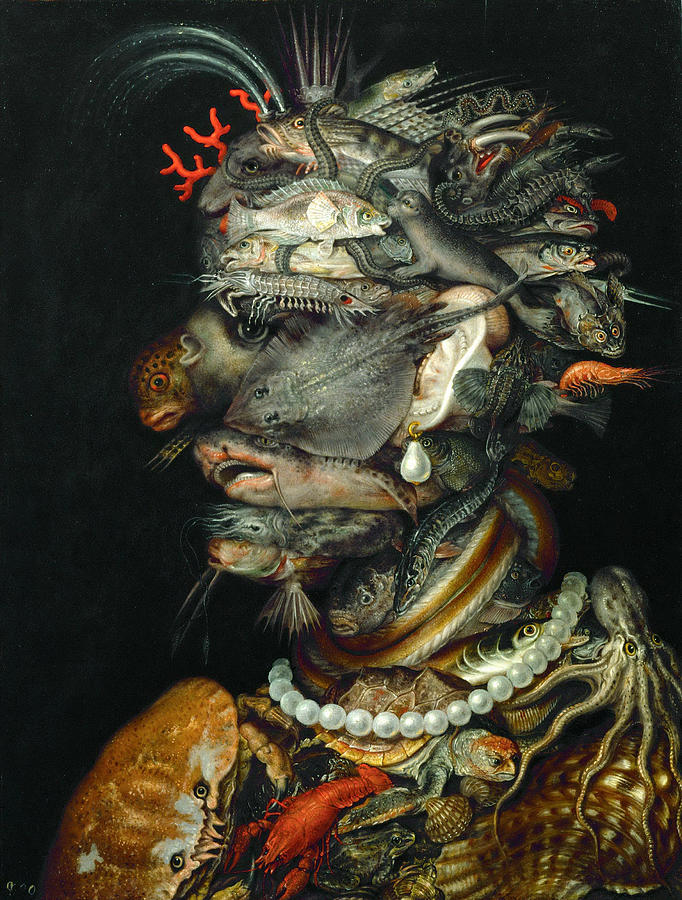 L’eau – Arcimboldo Giuseppe Arcimboldo