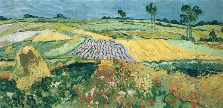 Champs à Auvers – Van Gogh Vincent Van Gogh