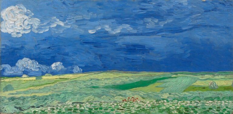 Champ sous des nuages d’orage – Van Gogh Vincent Van Gogh