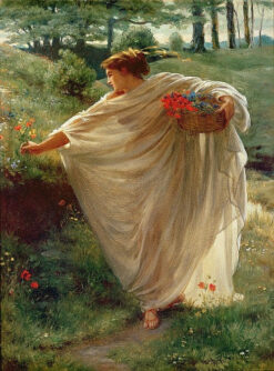 Wild Blossoms – Edward Poynter Edward Poynter