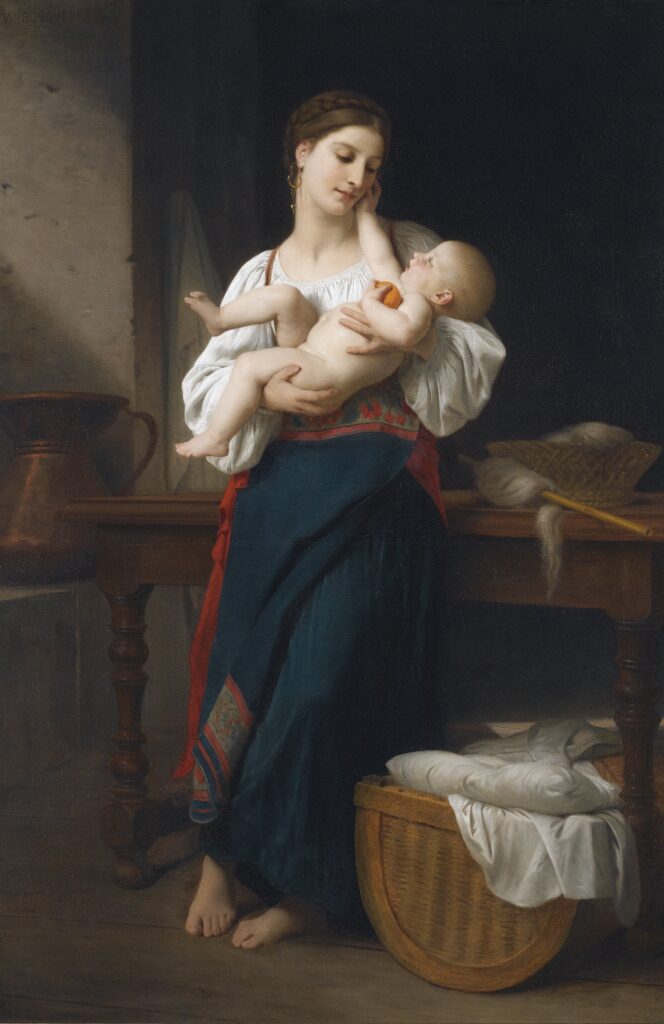 Mère et enfant – William Bouguereau William Bouguereau