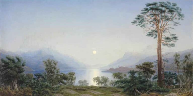 Le cimetière des Highlanders – William Turner William Turner