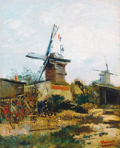 Le Vieux Moulin à Montmartre Vincent Van Gogh