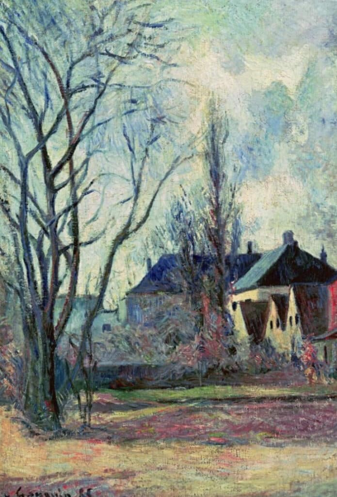 Paysage d’hiver à Copenhague – Paul Gauguin Paul Gauguin