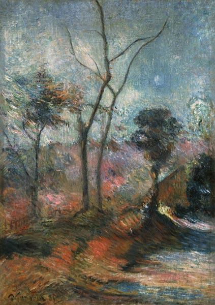 Paysage hivernal – Paul Gauguin Paul Gauguin