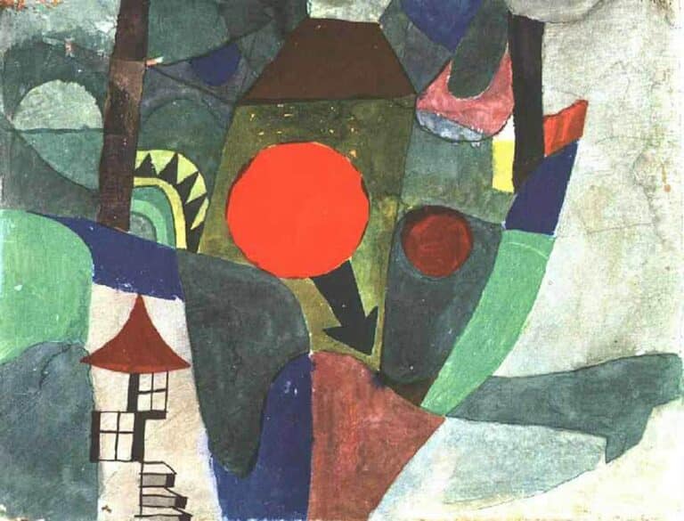 Avec le soleil couchant – Paul Klee Paul Klee