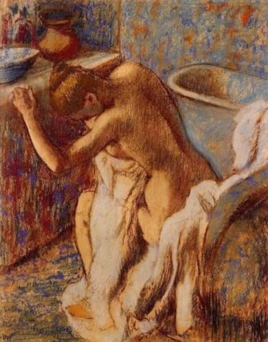 Femme en train de se sécher – Edgar Degas Edgar Degas