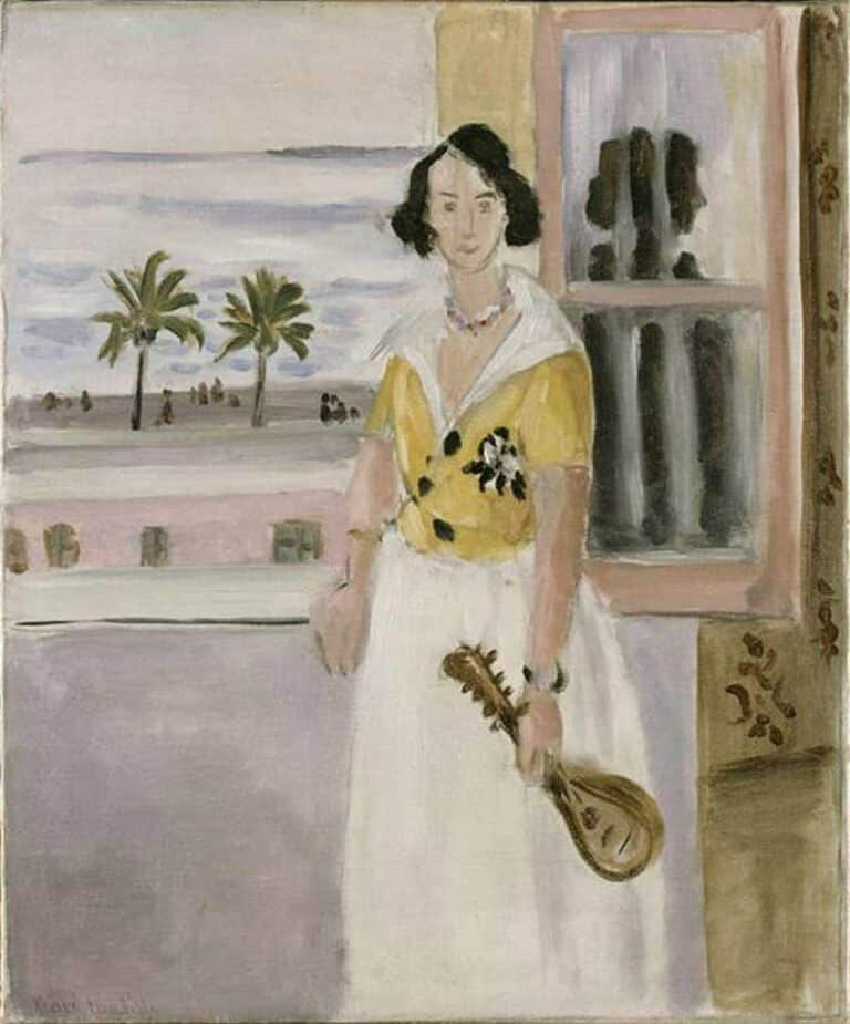 Femme avec une mandoline – Matisse Henri Matisse