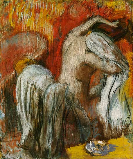 La femme qui se séchant – Edgar Degas Edgar Degas