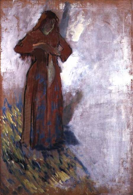 Femme se déshabillant – Edgar Degas Edgar Degas