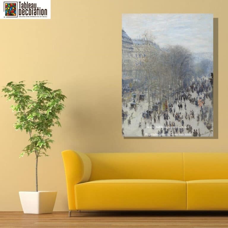 Boulevard des Capucines – Tableau Monet Claude Monet 5