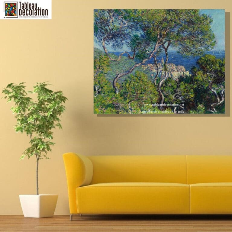 Les Villas à Bordighera – Tableau connu Monet Claude Monet 2