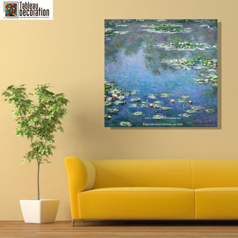Nymphéas – Tableau connu Claude Monet "Les Nymphéas" de Claude Monet 6
