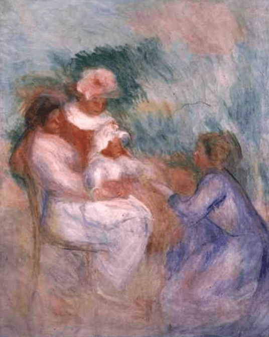 Femmes et enfants – Pierre-Auguste Renoir Pierre-Auguste Renoir