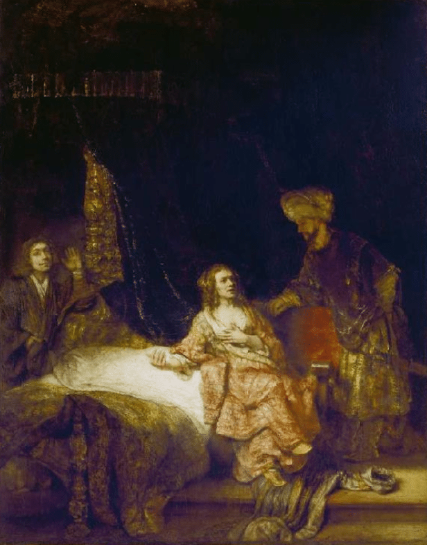 Joseph et la femme de Potiphar – Rembrandt van Rijn Rembrandt van Rijn