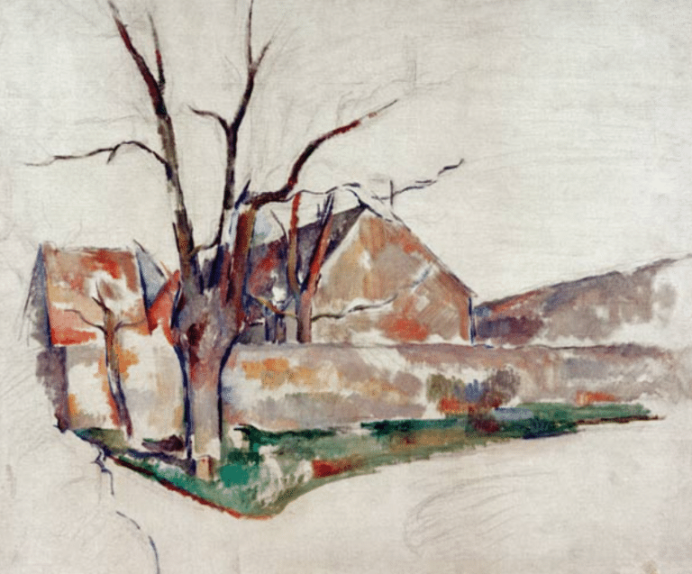 Paysage d’hiver – Paul Cézanne Paul Cézanne