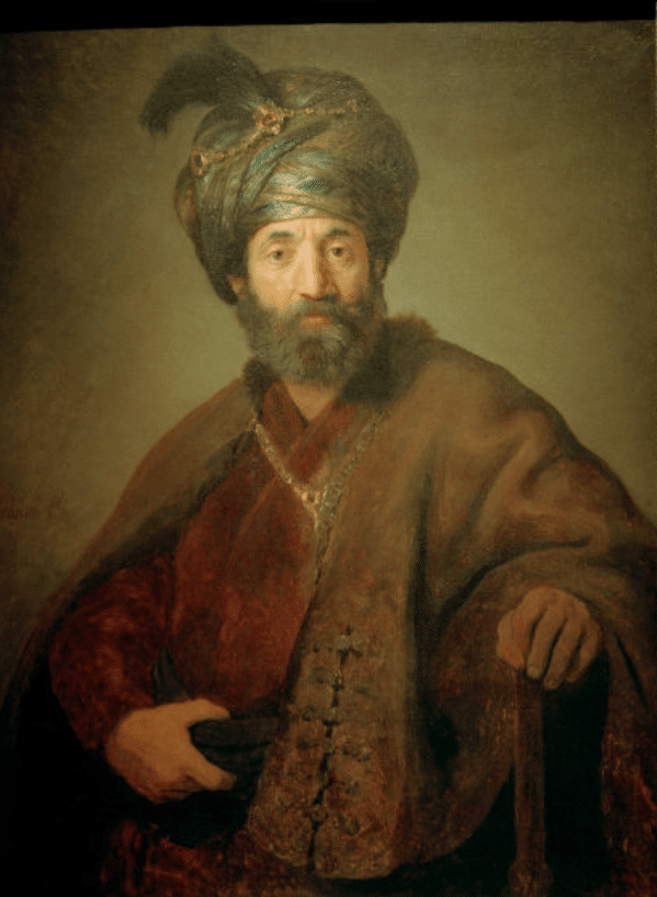 Homme en costume oriental – Rembrandt van Rijn Rembrandt van Rijn