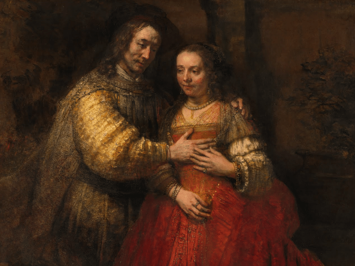 La Fiancée juive – Rembrandt van Rijn Rembrandt van Rijn