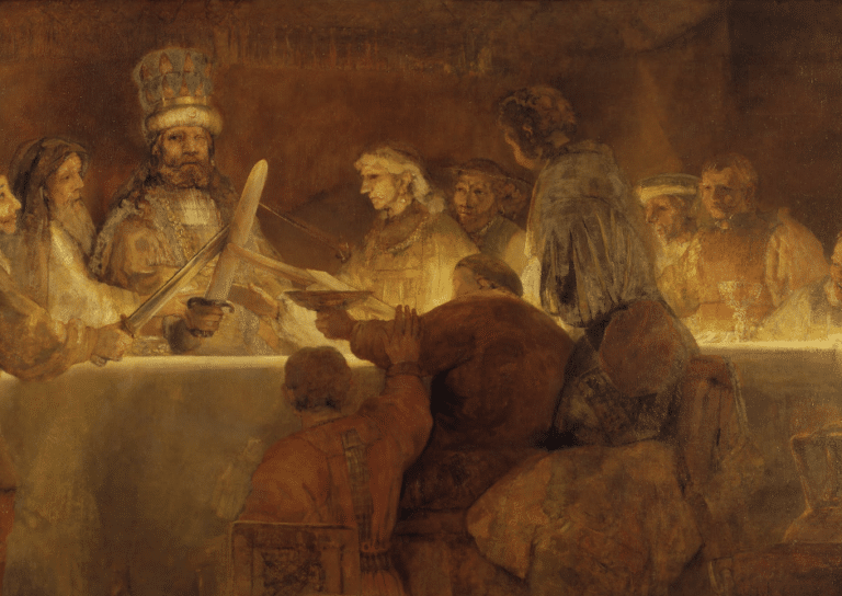 La conjuration de Claudius Civilis – Rembrandt van Rijn Rembrandt van Rijn