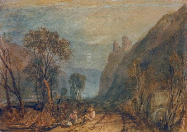 Vue sur le Rhin – William Turner William Turner