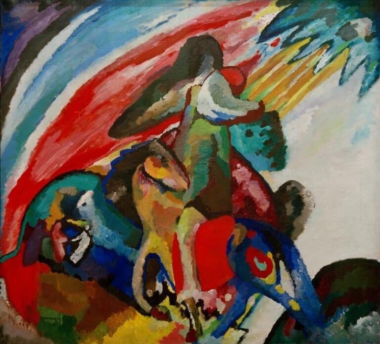 Improvisation 12 (le cavalier) – Vassily Kandinsky Vassily Kandinsky