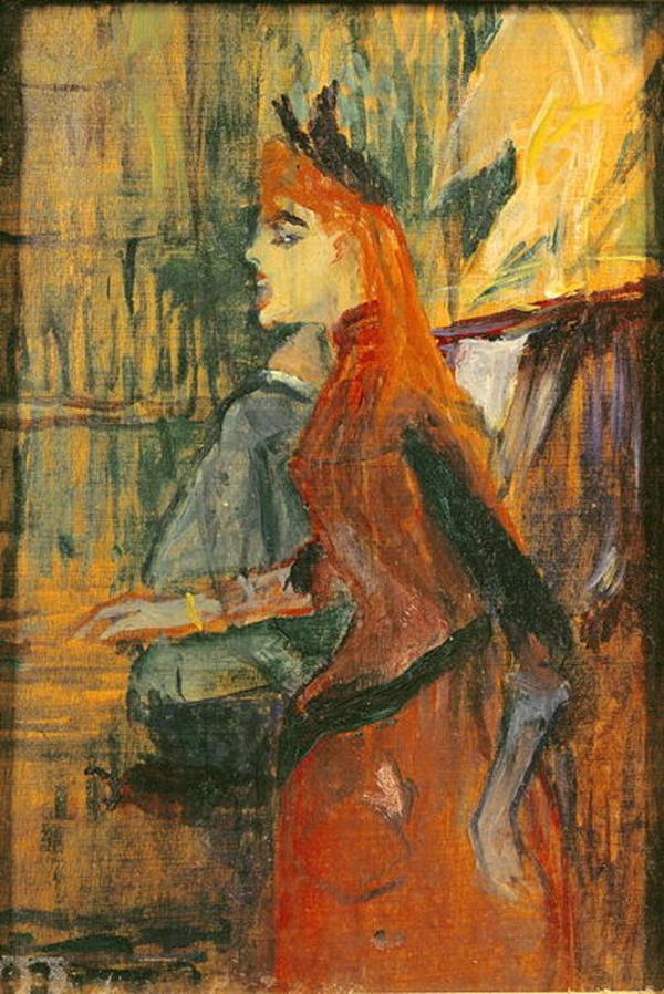 La leçon de chant – Toulouse Lautrec Henri de Toulouse-Lautrec