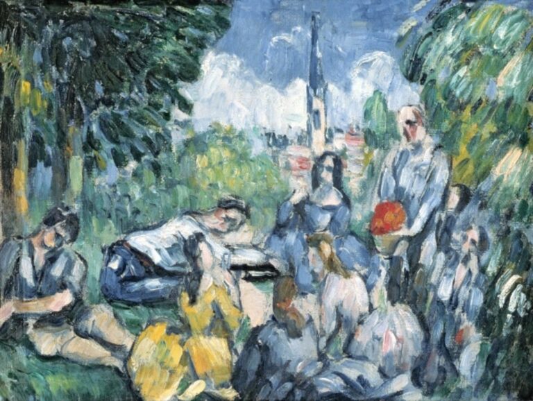 Le Déjeuner sur l’herbe, 1876-77 – Paul Cézanne Paul Cézanne