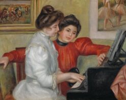 Yvonne et Christine Lerolle au piano – Pierre-Auguste Renoir Pierre-Auguste Renoir