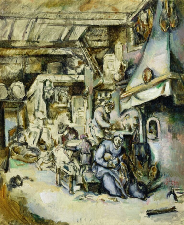 Famille de paysans dans un intérieur – Paul Cézanne Paul Cézanne