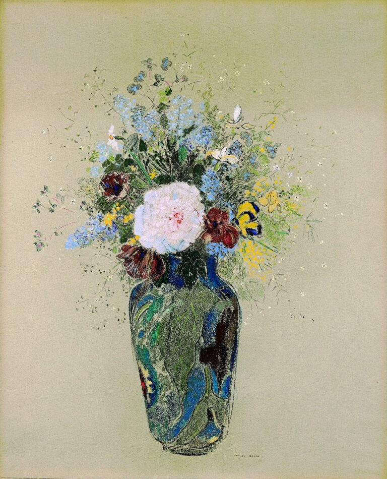 Vase de fleurs – Odilon redon Odilon Redon