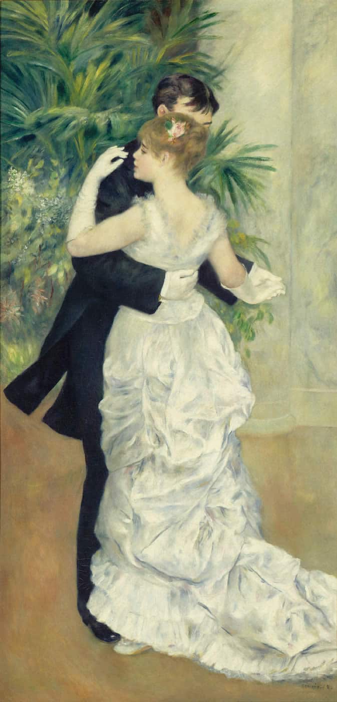 Danse à la ville – Pierre-Auguste Renoir Pierre-Auguste Renoir