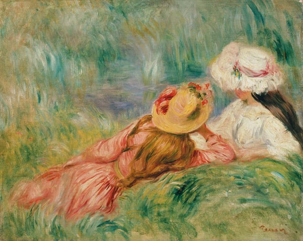 Jeunes filles l’eau – Pierre-Auguste Renoir Pierre-Auguste Renoir