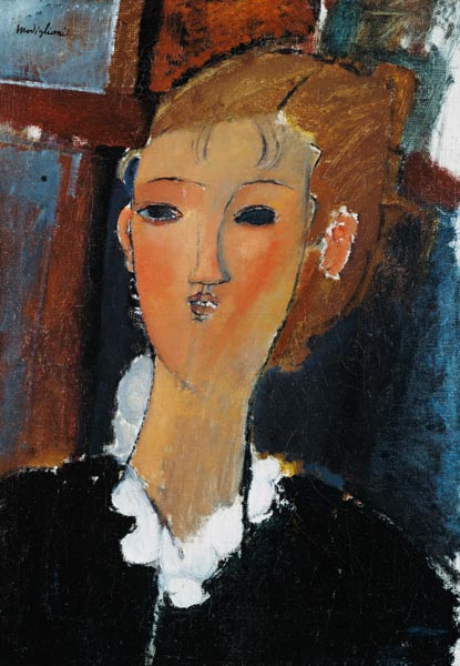 Jeune femme dans un petit ruff – Amedeo Modigliani Amedeo Modigliani