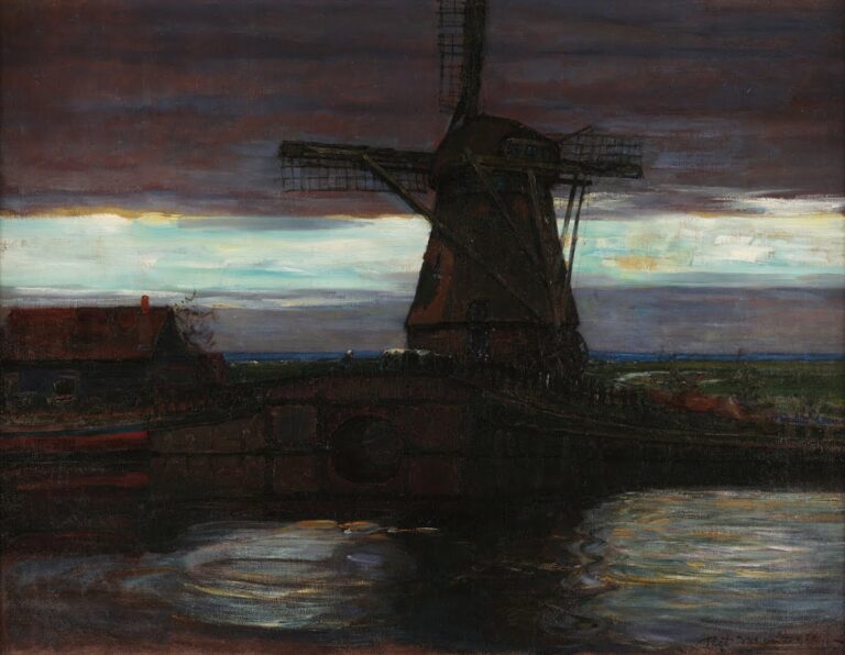 Le moulin – Mondrian Piet Mondrian