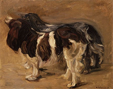 Deux Spaniel – Max Liebermann Max Liebermann